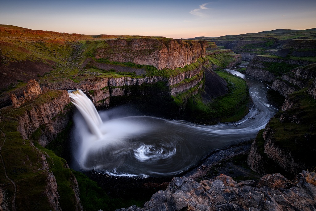 Palouse Falls Official waterfall of Washington State