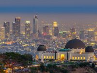 Los Angeles skyline from Griffith Observatory
