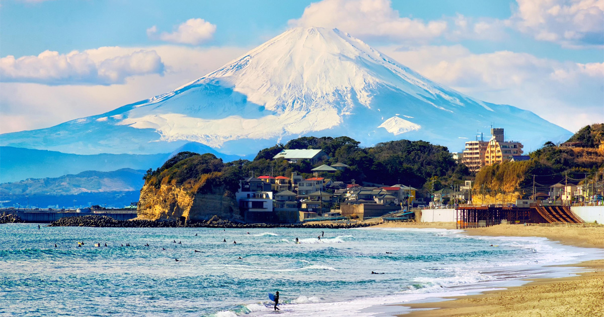 Popular Destination in Kamakura Beach