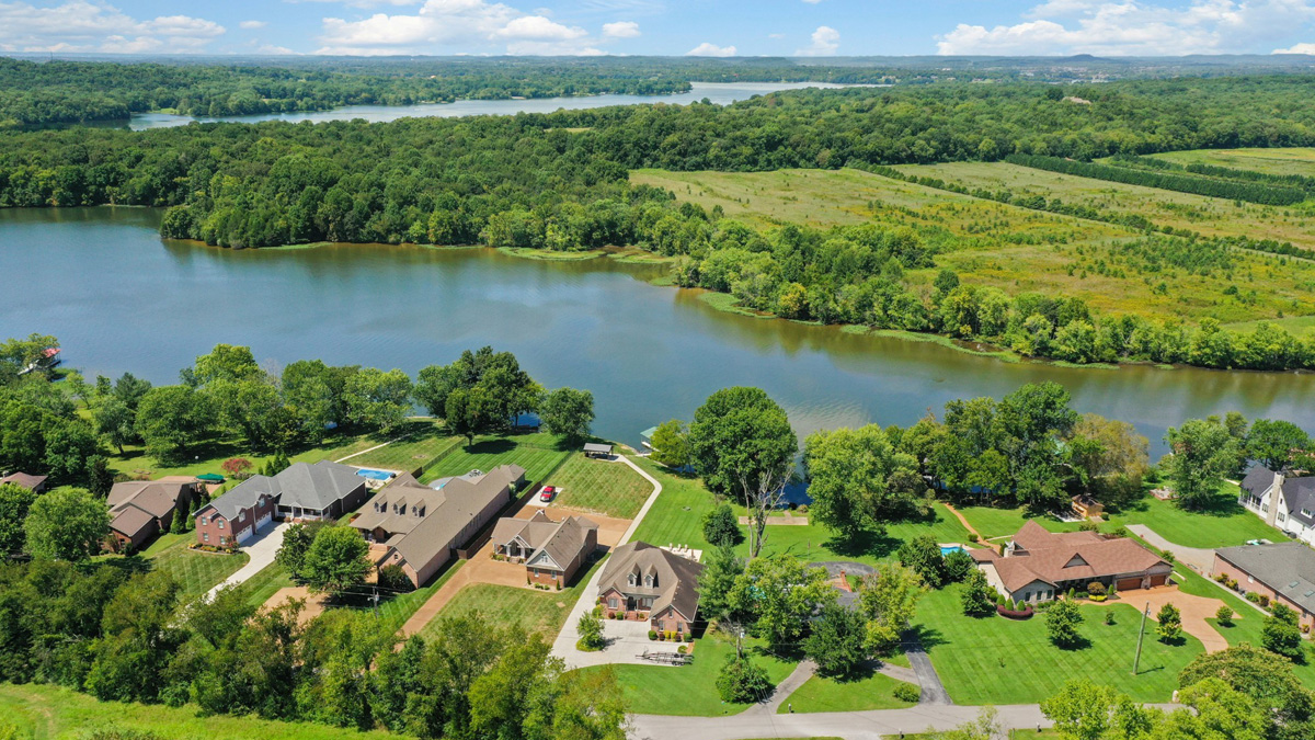 Old Hickory Lake in Tennessee